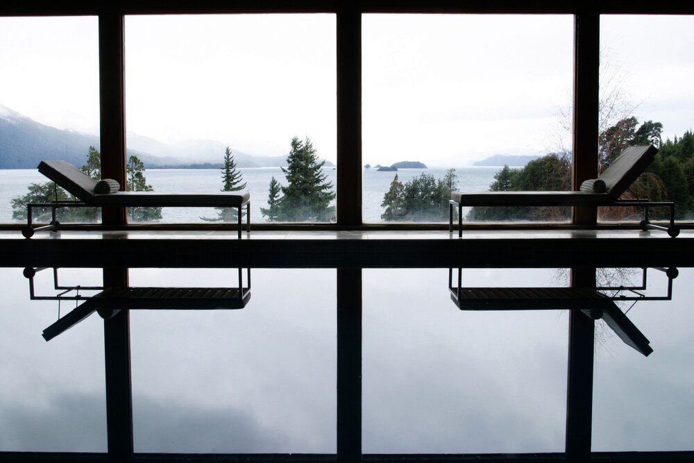 Second room with a big window facing the lake